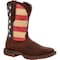 Durango Western Boot, 13 D, Leather, 12 in H, Brown DB5554 - alternate 1